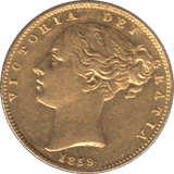 1859 GOLD SOVEREIGN ( EF ) - SOVEREIGN - Cambridgeshire Coins