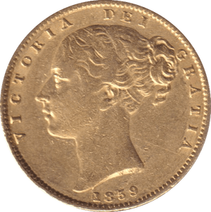 1859 GOLD SOVEREIGN ( GVF ) - SOVEREIGN - Cambridgeshire Coins