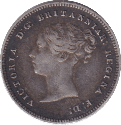 1859 MAUNDY FOURPENCE ( GVF ) - MAUNDY FOURPENCE - Cambridgeshire Coins