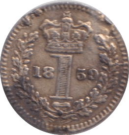1859 MAUNDY ONE PENNNY ( VF ) - MAUNDY ONE PENNY - Cambridgeshire Coins