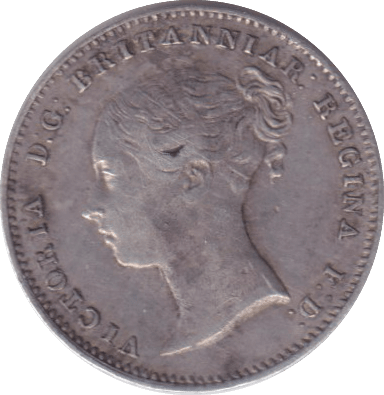 1859 MAUNDY THREEPENCE ( VF ) - MAUNDY THREEPENCE - Cambridgeshire Coins