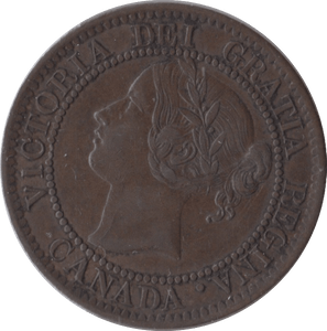 1859 ONE CENT CANADA 2 - WORLD COINS - Cambridgeshire Coins