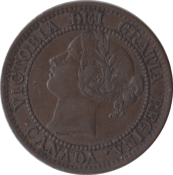 1859 ONE CENT CANADA 2 - WORLD COINS - Cambridgeshire Coins
