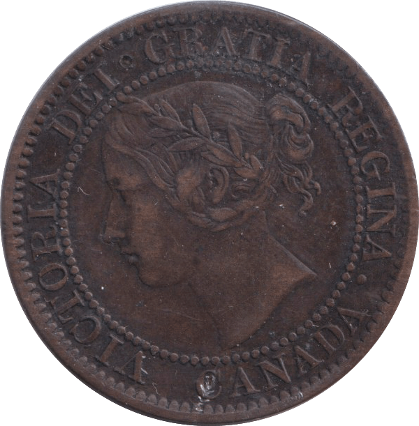 1859 ONE CENT CANADA - WORLD COINS - Cambridgeshire Coins