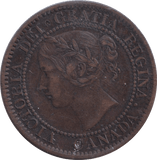 1859 ONE CENT CANADA - WORLD COINS - Cambridgeshire Coins
