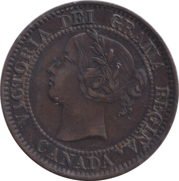 1859 ONE CENT CANADA - WORLD COINS - Cambridgeshire Coins