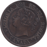 1859 ONE CENT CANADA - WORLD COINS - Cambridgeshire Coins