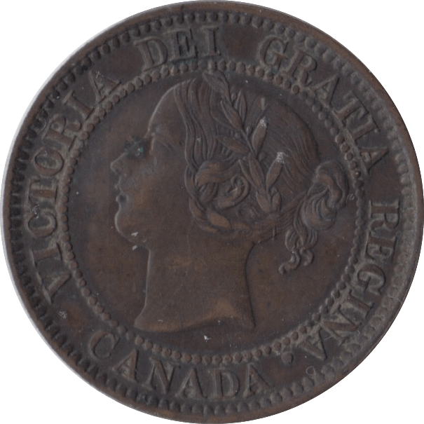 1859 ONE CENT CANADA - WORLD COINS - Cambridgeshire Coins