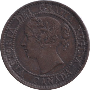 1859 ONE CENT CANADA - WORLD COINS - Cambridgeshire Coins