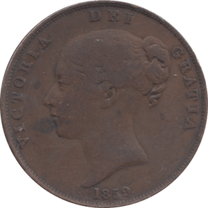 1859 PENNY ( GF ) - PENNY - Cambridgeshire Coins