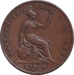 1859 PENNY ( GVF ) - PENNY - Cambridgeshire Coins