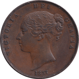 1859 PENNY ( GVF ) - PENNY - Cambridgeshire Coins