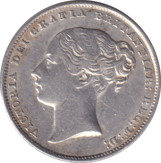 1859 SHILLING ( AUNC ) 2 - SHILLING - Cambridgeshire Coins