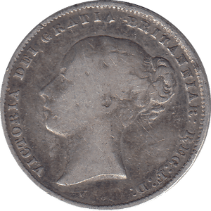 1859 SHILLING ( F ) - SHILLING - Cambridgeshire Coins