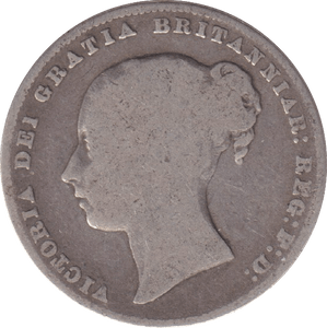 1859 SHILLING ( FAIR ) - SHILLING - Cambridgeshire Coins