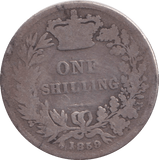 1859 SHILLING ( NF ) - SHILLING - Cambridgeshire Coins