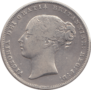 1859 SHILLING ( VF ) - SHILLING - Cambridgeshire Coins