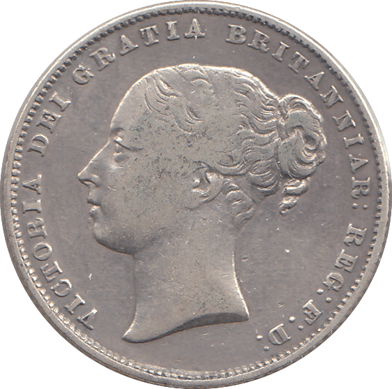 1859 SHILLING ( VF ) - SHILLING - Cambridgeshire Coins