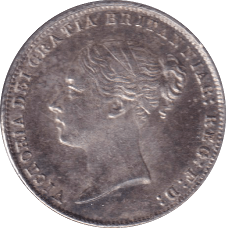1859 SIXPENCE ( EF ) - SIXPENCE - Cambridgeshire Coins