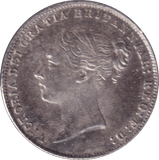 1859 SIXPENCE ( EF ) - SIXPENCE - Cambridgeshire Coins