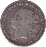 1859 SIXPENCE ( NF ) - SIXPENCE - Cambridgeshire Coins