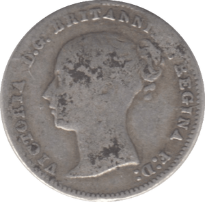 1859 THREEPENCE ( NF ) - THREEPENCE - Cambridgeshire Coins