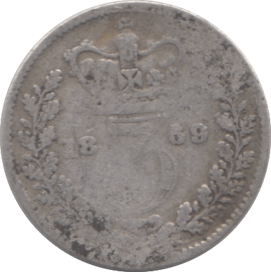 1859 THREEPENCE ( NF ) - THREEPENCE - Cambridgeshire Coins