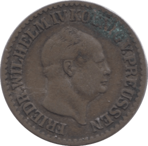 1860 1 SILVER GROSCHEN PRUSSIA - SILVER WORLD COINS - Cambridgeshire Coins