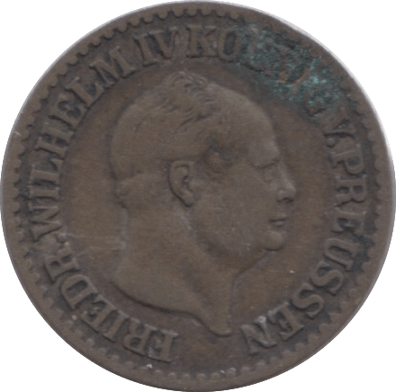 1860 1 SILVER GROSCHEN PRUSSIA - SILVER WORLD COINS - Cambridgeshire Coins
