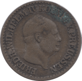1860 1 SILVER GROSCHEN PRUSSIA - SILVER WORLD COINS - Cambridgeshire Coins