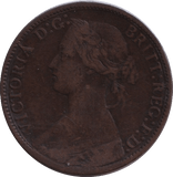1860 FARTHING ( FINE ) - FARTHING - Cambridgeshire Coins