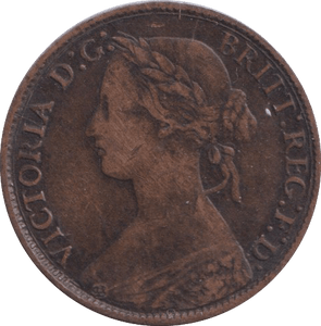1860 FARTHING ( GF ) - FARTHING - Cambridgeshire Coins