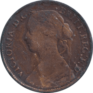 1860 FARTHING ( NF ) - FARTHING - Cambridgeshire Coins