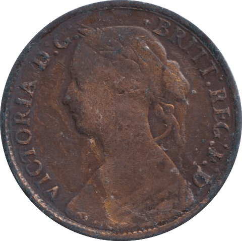 1860 FARTHING ( NF ) - FARTHING - Cambridgeshire Coins