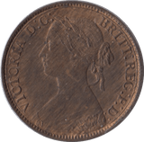 1860 FARTHING ( UNC ) - Farthing - Cambridgeshire Coins