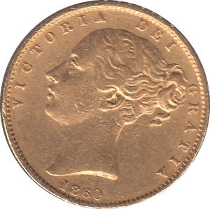 1860 GOLD SOVEREIGN ( GVF ) - SOVEREIGN - Cambridgeshire Coins