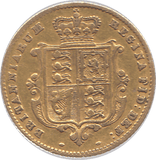 1860 GOLD SOVEREIGN ( VF ) - HALF SOVEREIGN - Cambridgeshire Coins