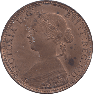 1860 HALF PENNY ( UNC ) - WORLD COINS - Cambridgeshire Coins