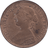 1860 HALF PENNY ( UNC ) - WORLD COINS - Cambridgeshire Coins