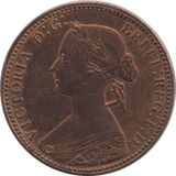 1860 HALFPENNY ( AUNC ) - Halfpenny - Cambridgeshire Coins