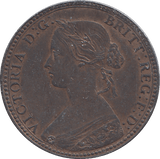 1860 HALFPENNY ( AUNC ) - HALFPENNY - Cambridgeshire Coins