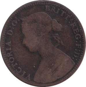1860 HALFPENNY ( FINE ) - HALFPENNY - Cambridgeshire Coins