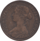 1860 HALFPENNY ( GF ) - HALFPENNY - Cambridgeshire Coins