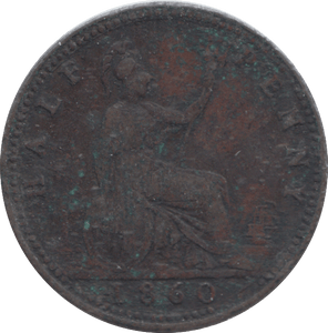 1860 HALFPENNY ( GF ) - HALFPENNY - Cambridgeshire Coins
