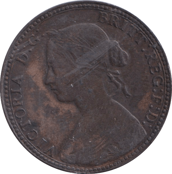 1860 HALFPENNY ( VF ) - HALFPENNY - Cambridgeshire Coins