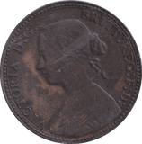 1860 HALFPENNY ( VF ) - HALFPENNY - Cambridgeshire Coins