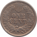 1860 ONE CENT USA - WORLD COINS - Cambridgeshire Coins