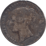 1860 ONE SHILLING ( NF ) - SHILLING - Cambridgeshire Coins