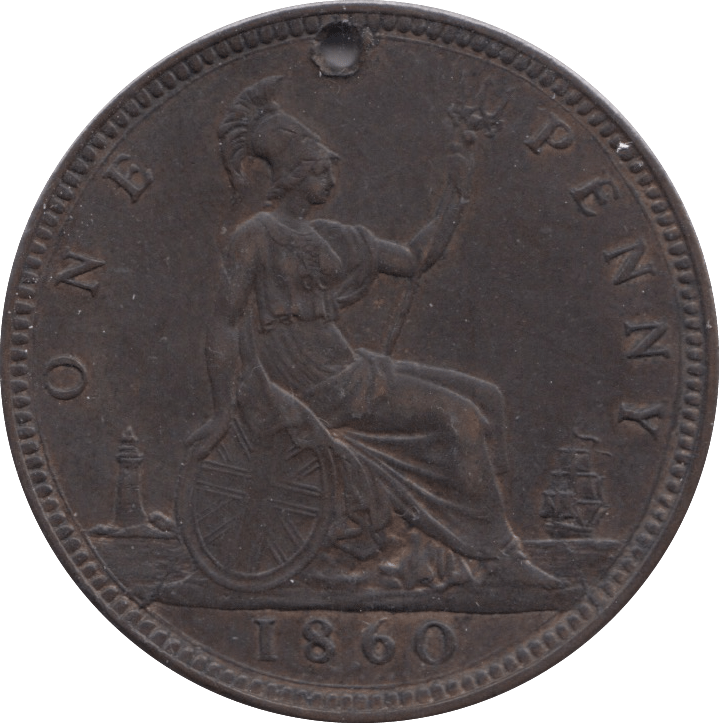 1860 PENNY ( EF ) - PENNY - Cambridgeshire Coins