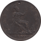 1860 PENNY ( EF ) - PENNY - Cambridgeshire Coins